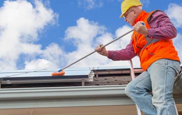 Temple Hirst soft wash roof cleaning